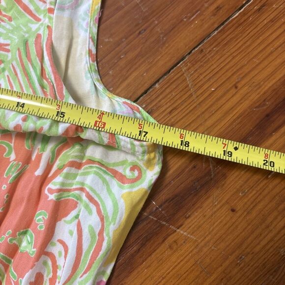 Lilly Pulitzer for Target Challis Romper Happy Place Size Medium Spring Summer - Picture 2 of 7